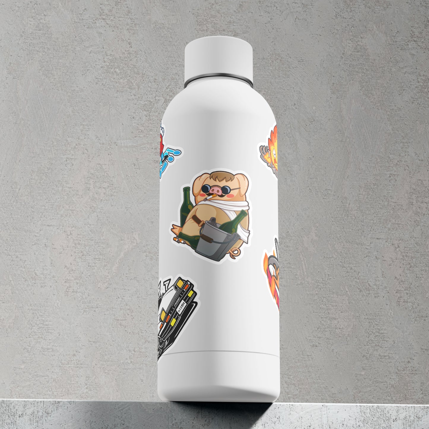 Drunk Porco! 3" Vinyl Sticker