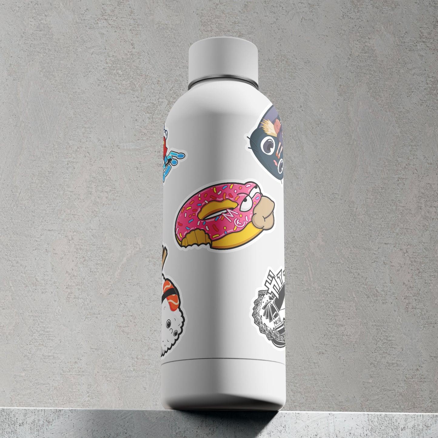 Donut Loves Homer! 3" Vinyl Sticker (Copy)