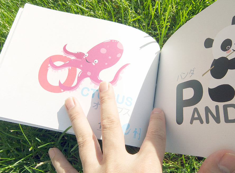 ABC Book in ENG/KATAKANA ( A-Z )