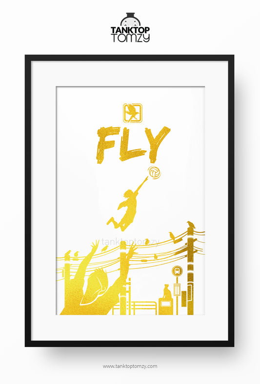 Haikyu 11x17 (Foil Style)