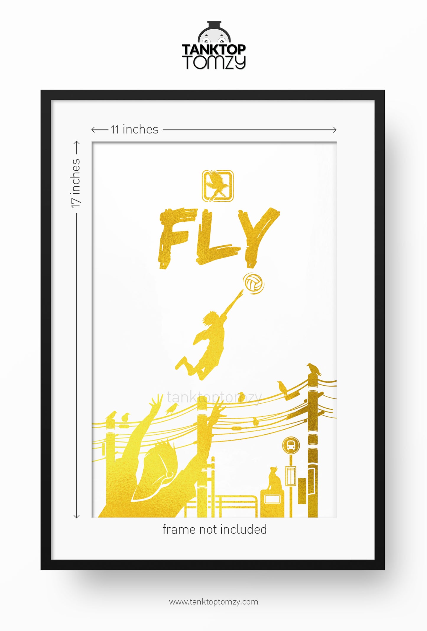 Haikyu 11x17 (Foil Style)