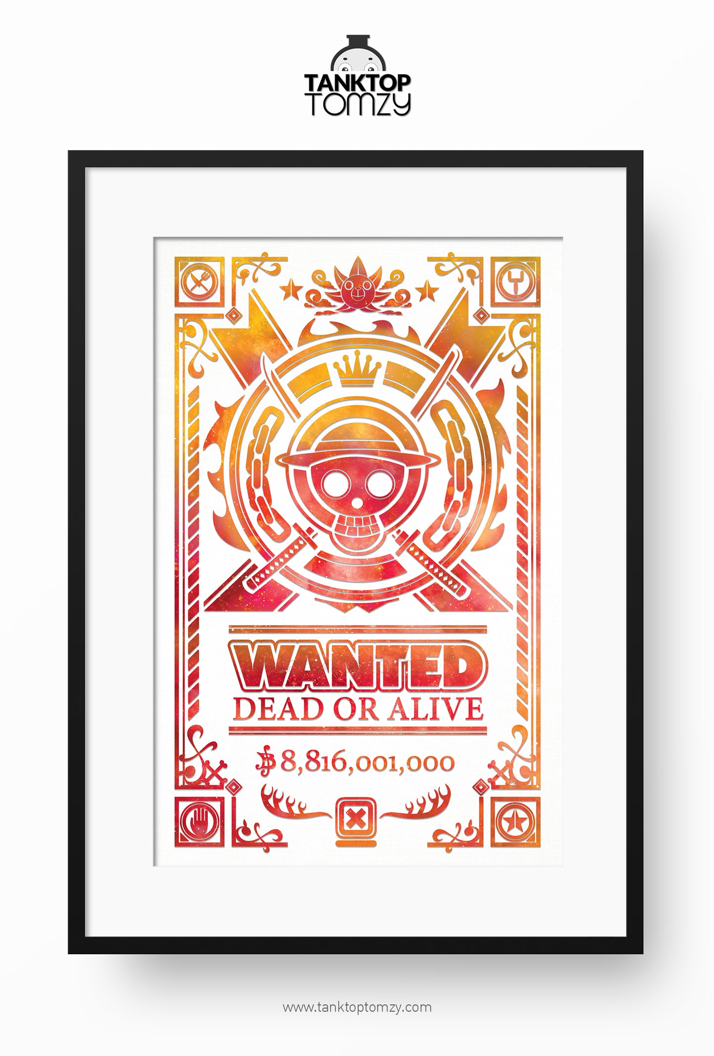Straw Hat Pirates 2023 11x17 (Galaxy Style)