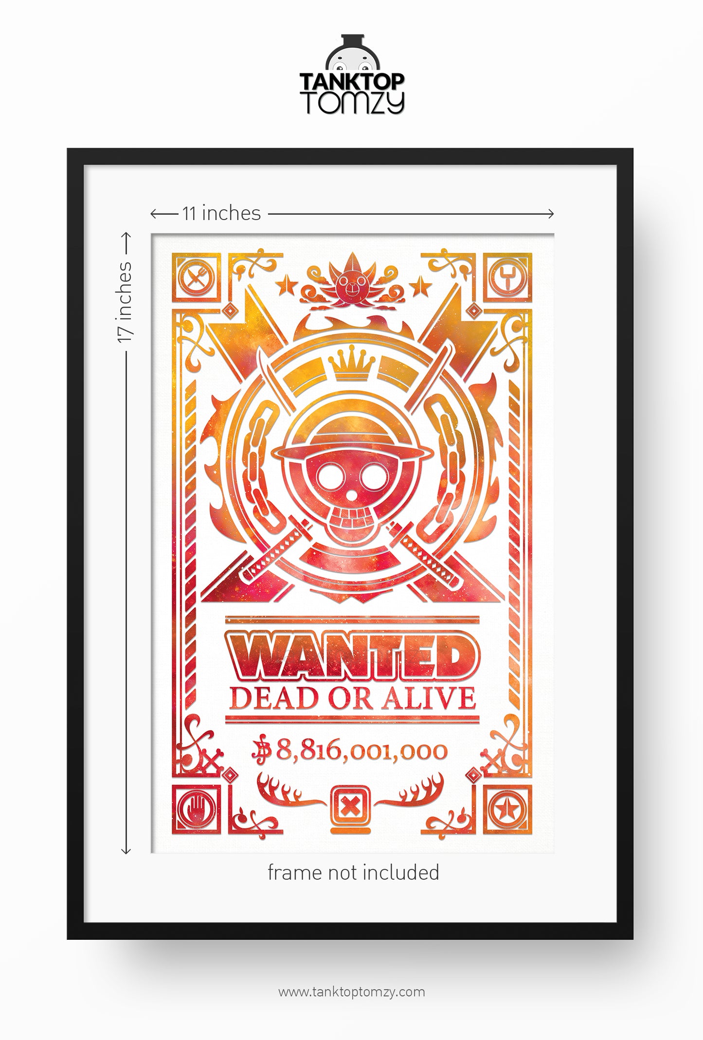 Straw Hat Pirates 2023 11x17 (Galaxy Style)