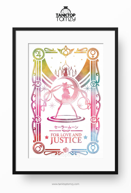 Sailormoon 11x17 (Galaxy Style)