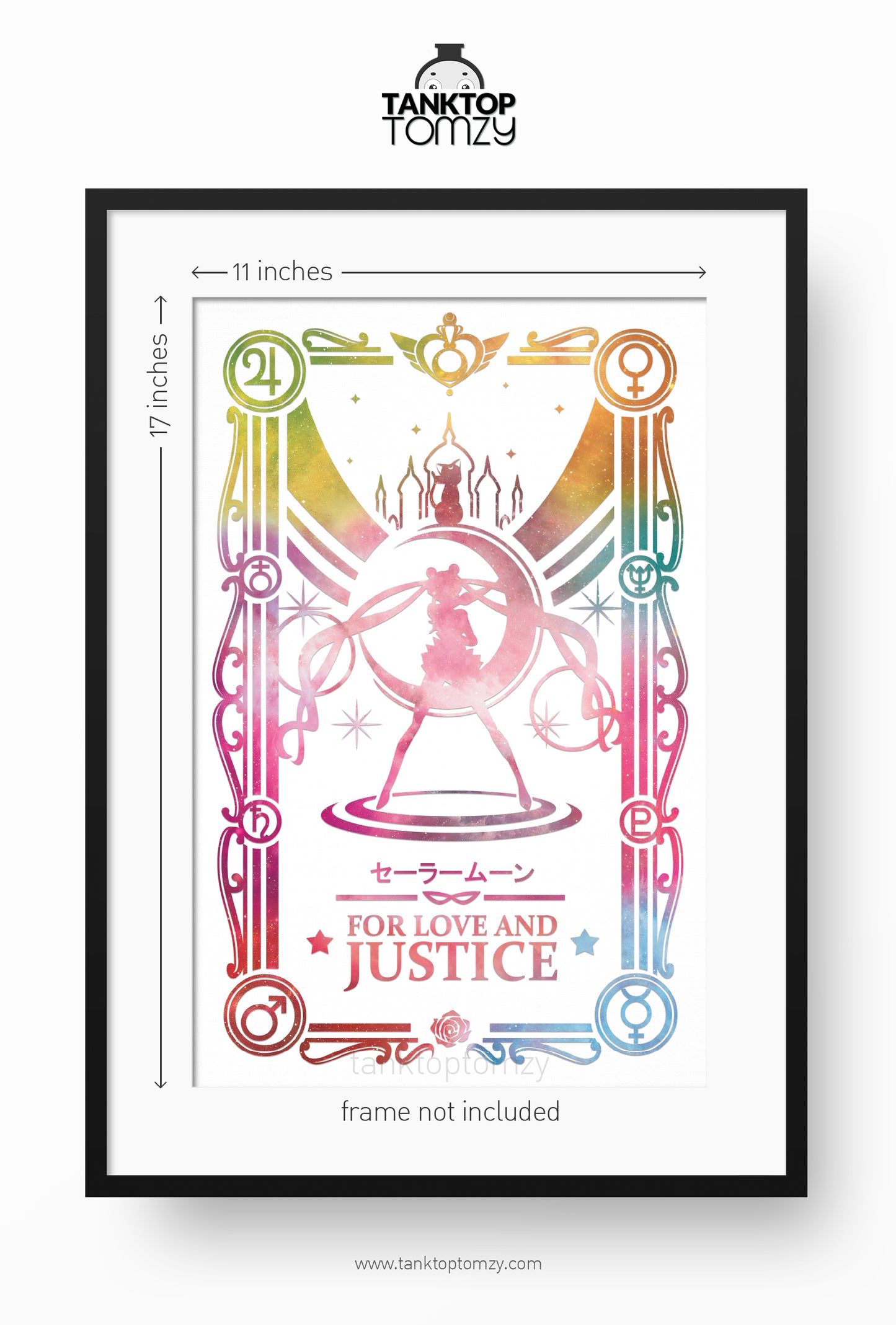 Sailormoon 11x17 (Galaxy Style)