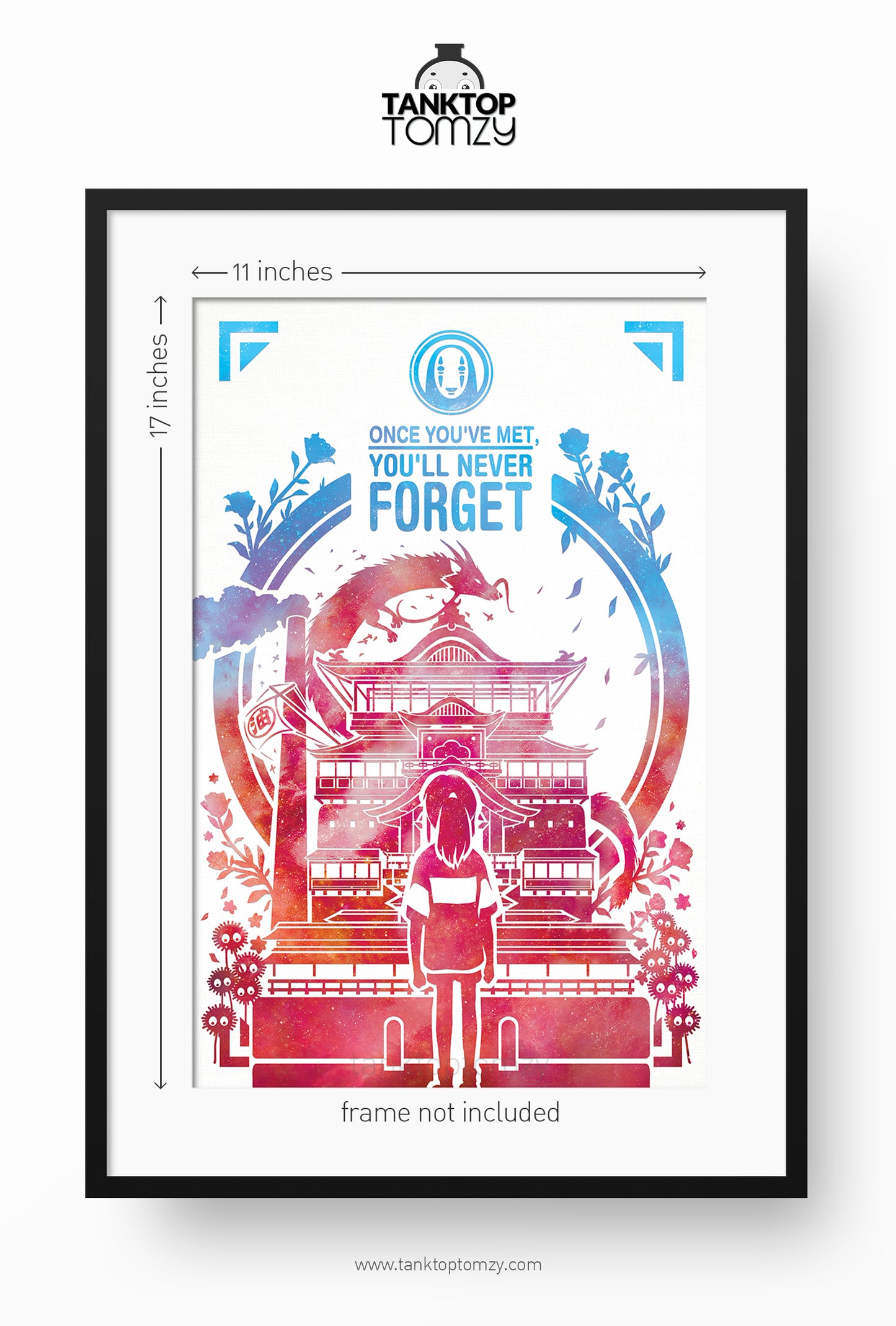 Spirited Away 11x17 (Galaxy Style)