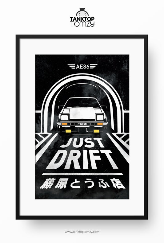 Initial D 11x17 (Galaxy Style)