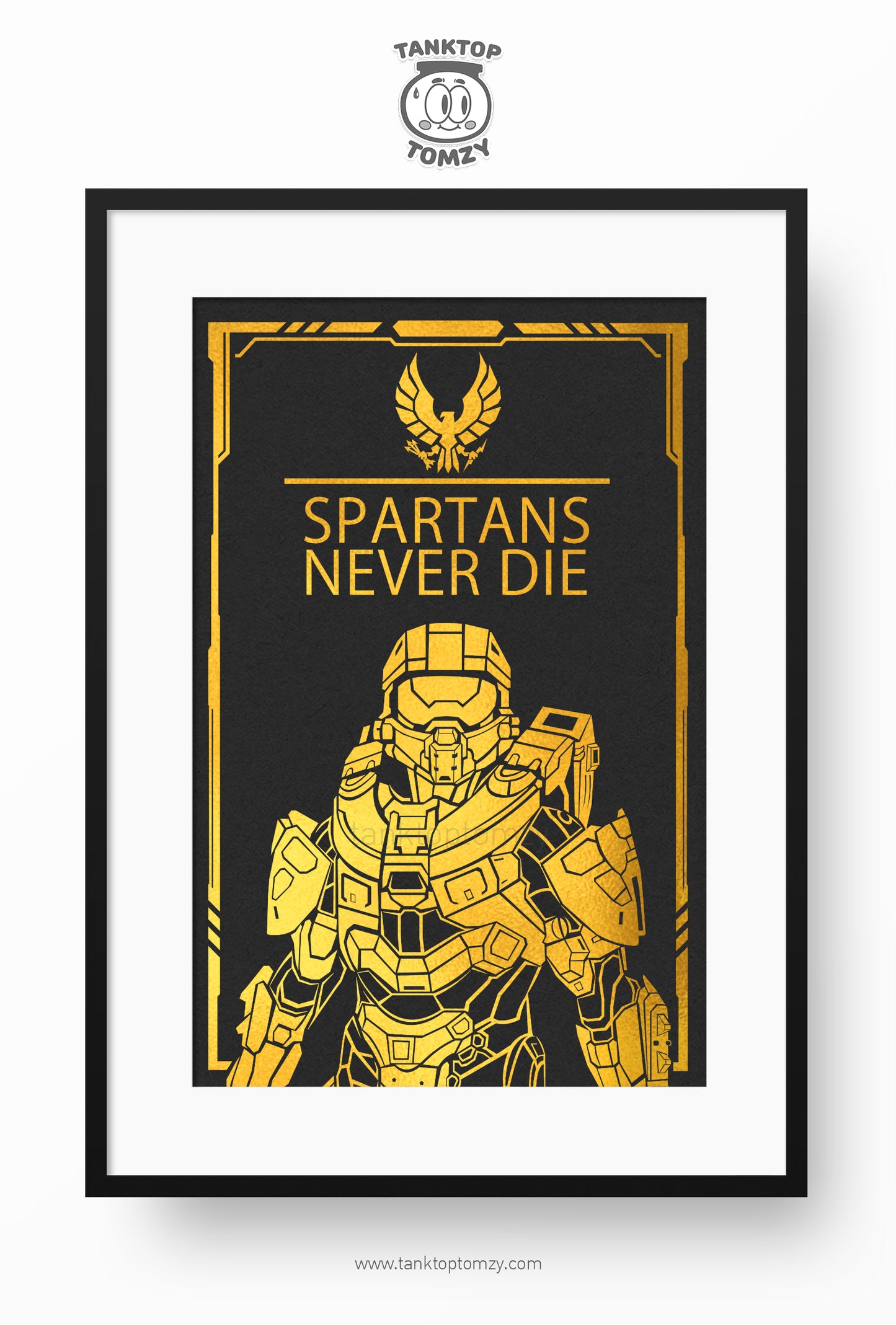 Halo 11x17 (Foil Style)