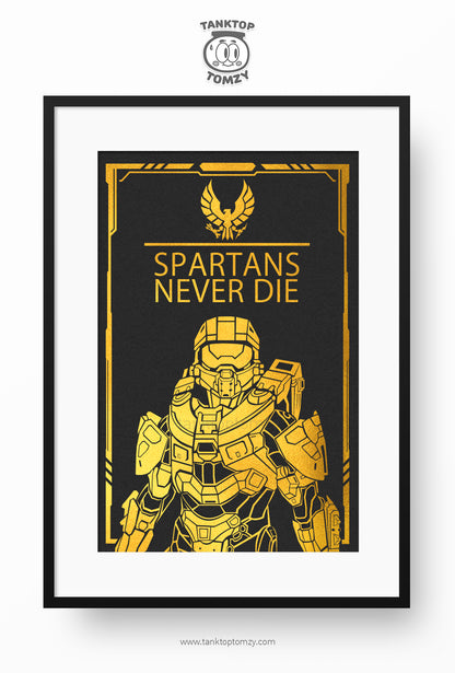 Halo 11x17 (Foil Style)