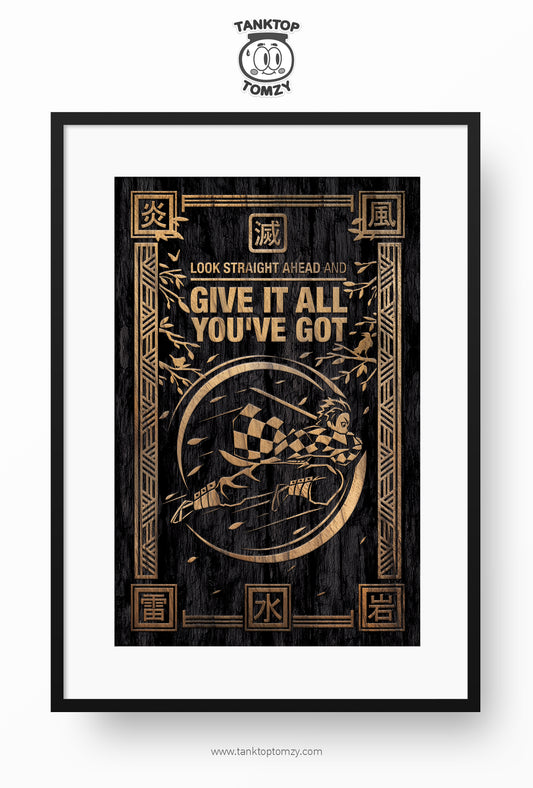 Demon Slayer 11x17 (Galaxy Style)