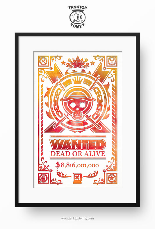 Straw Hat Pirates 11x17 (Galaxy Style)