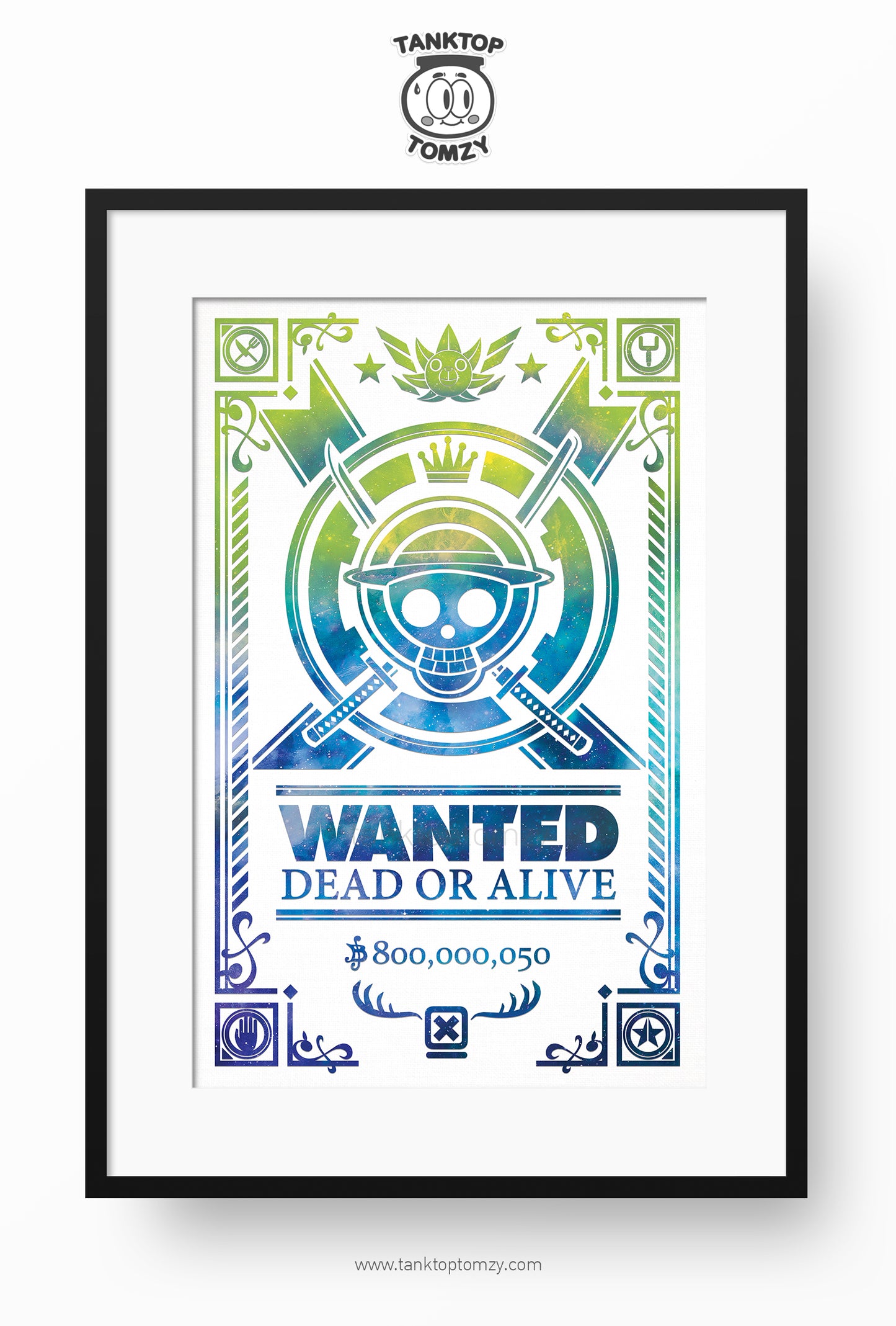 Straw Hat Pirates Classic 11x17 (Galaxy Style)