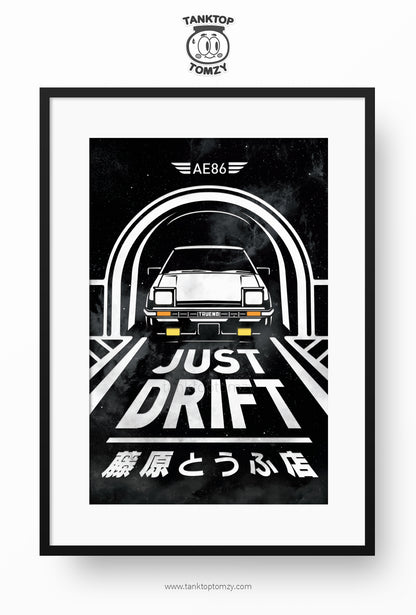 Initial D 11x17 (Galaxy Style)