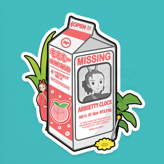 Arrietty! 3" Vinyl Sticker