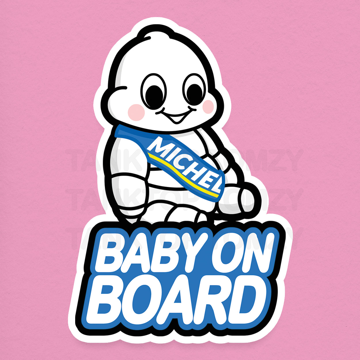 Michelin Baby! 5" Vinyl Sticker (Larger)