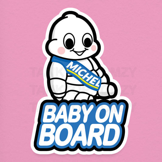 Michelin Baby! 5" Vinyl Sticker (Larger)