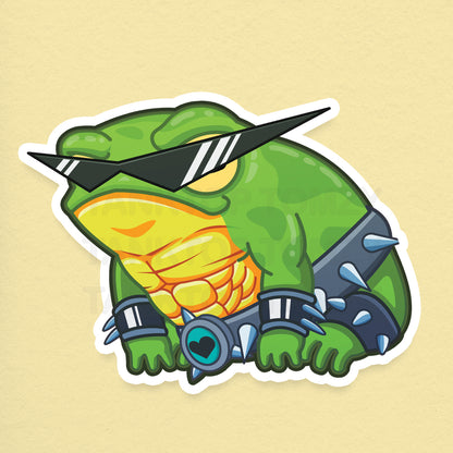 Battletoads (Rash) ! 3" Vinyl Sticker