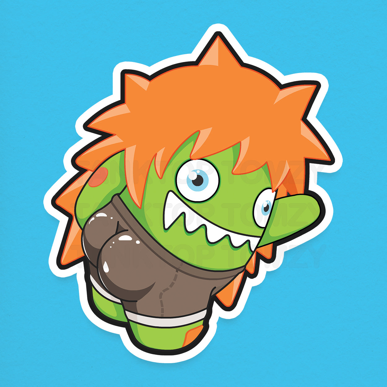 Blankchan! 3" Vinyl Sticker