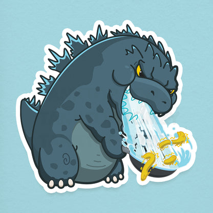 Chefzilla! 3" Vinyl Sticker