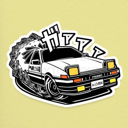 Drift King! 3" Vinyl Sticker