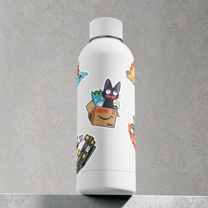 Please don't return Jiji! 3" Vinyl Sticker