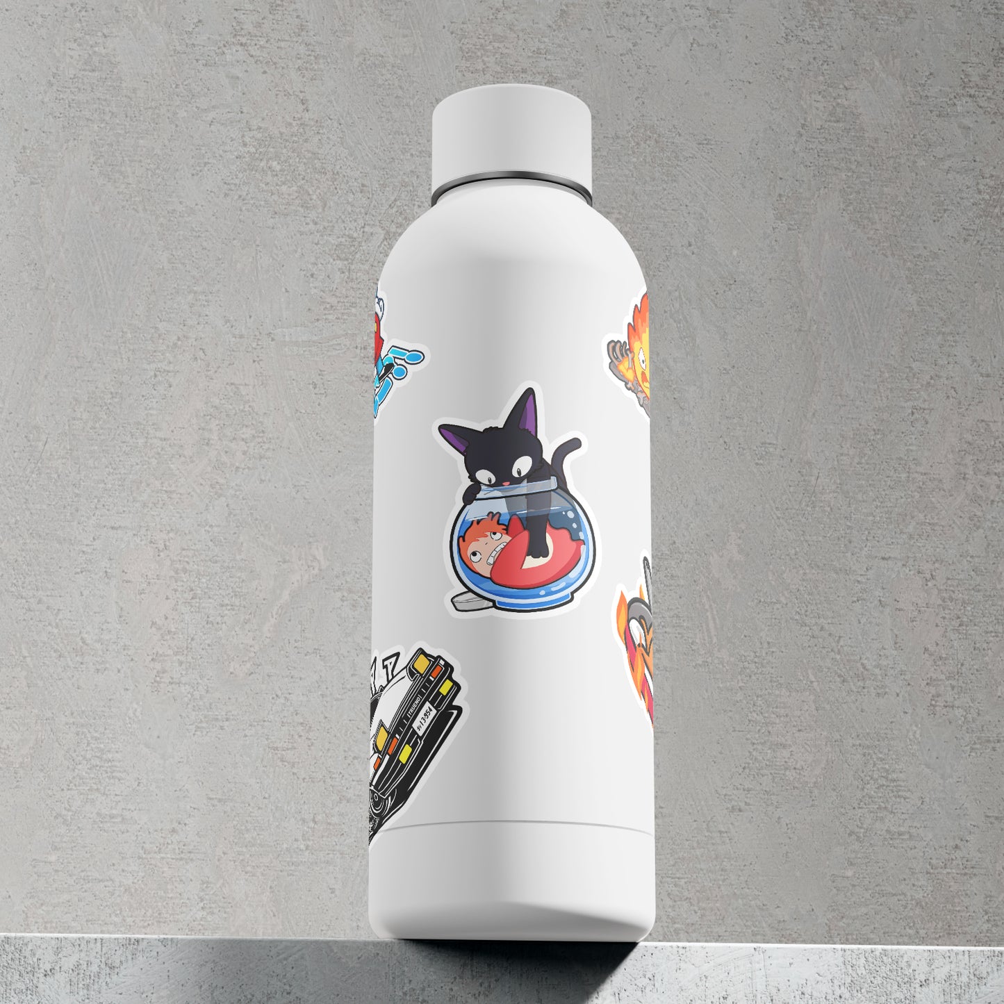 Jiji wants fish! 3" Vinyl Sticker