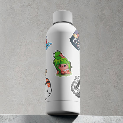 Kermit Loves Octopus! 3" Vinyl Sticker