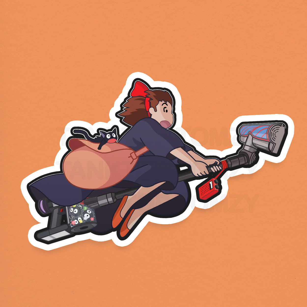 Kiki's Dyson! 3" Vinyl Sticker