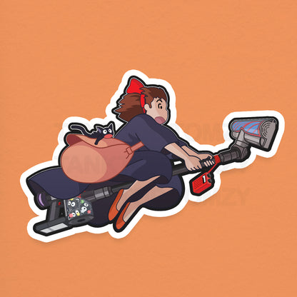 Kiki's Dyson! 3" Vinyl Sticker