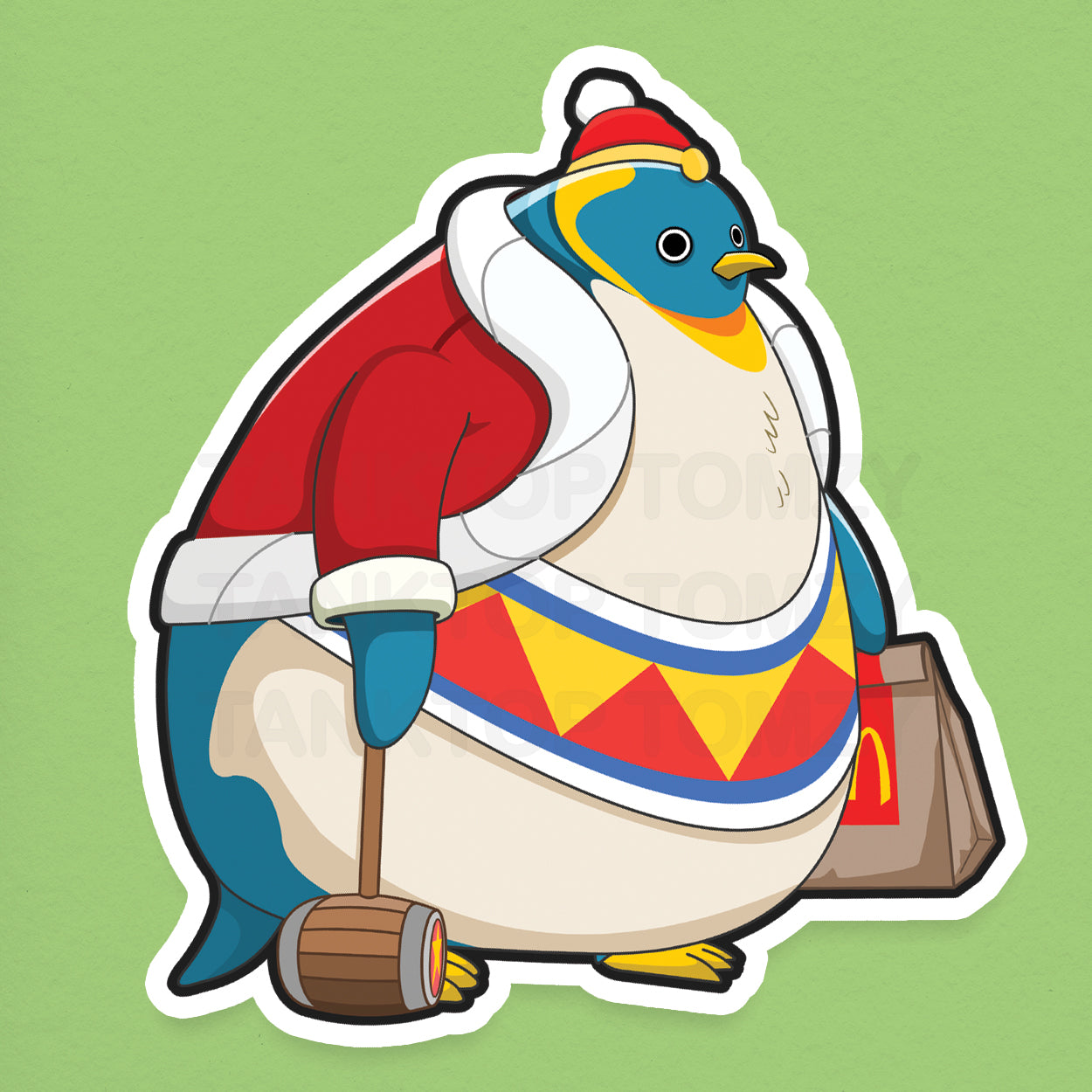 King Didi in USA! 3" Vinyl Sticker