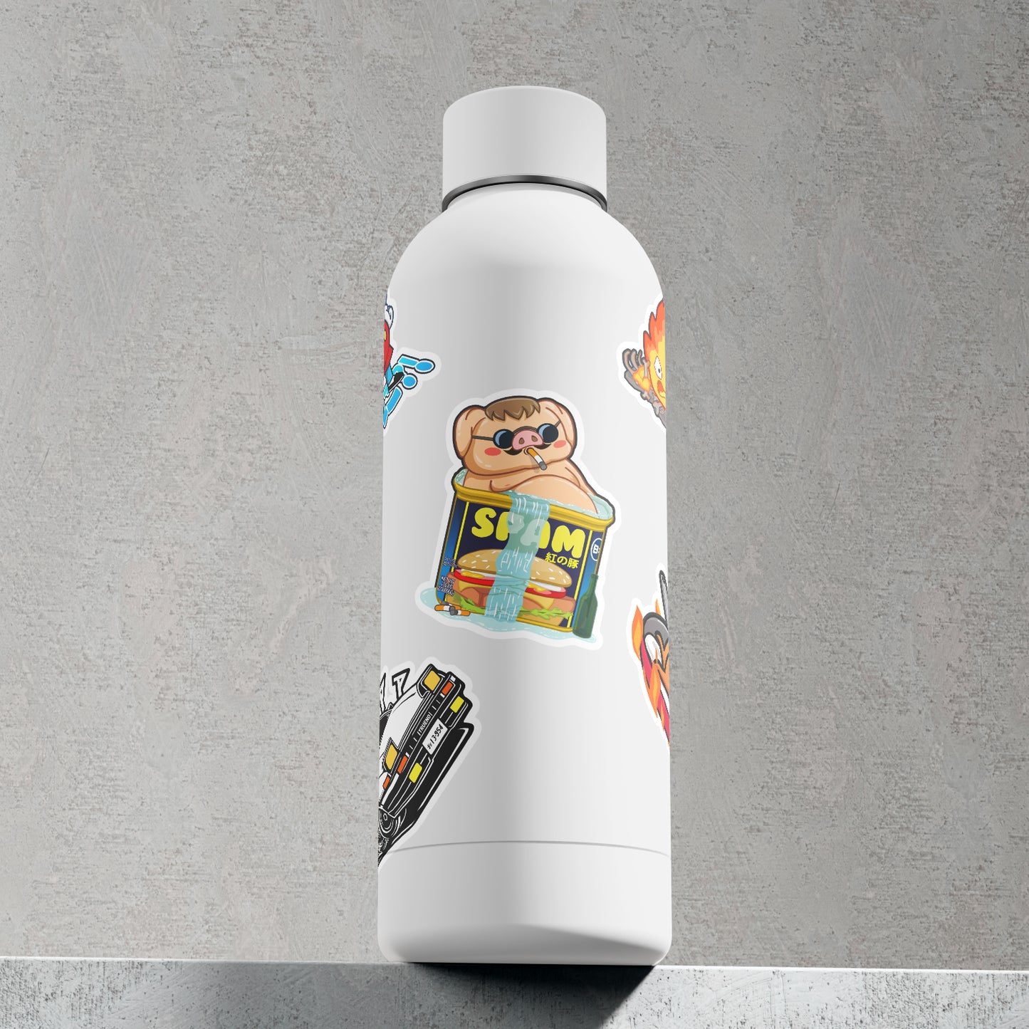 Porco Loves Spam! 3" Vinyl Sticker