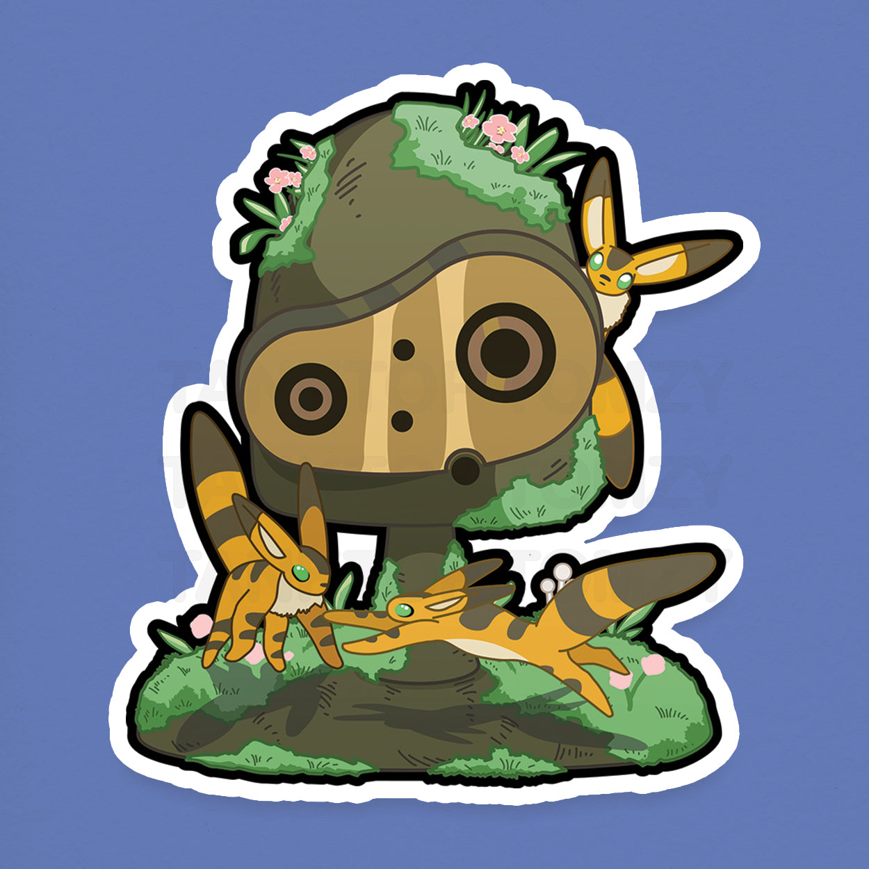 Robot Solider! 3" Vinyl Sticker