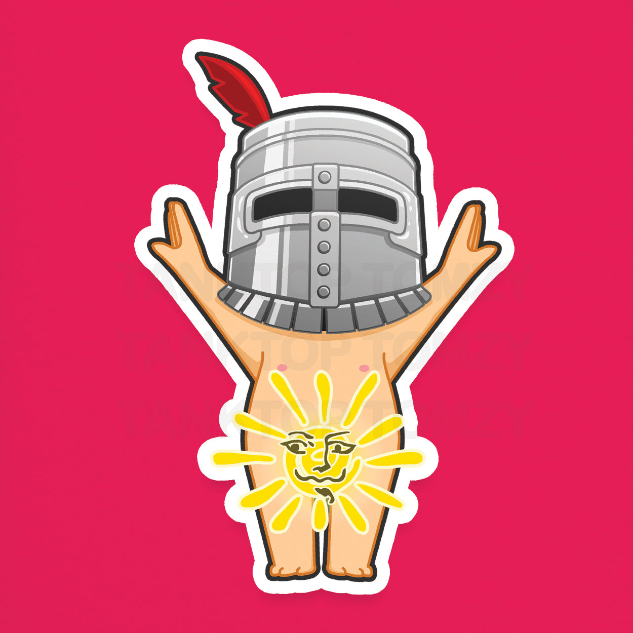 Solaire! 3" Vinyl Sticker