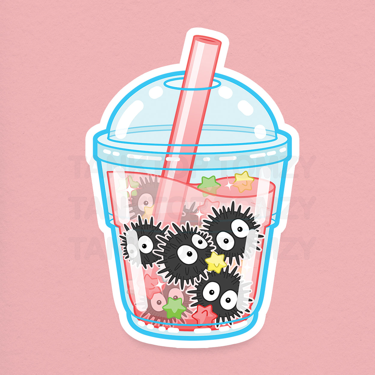 Soot Sprite BBT! 3" Vinyl Sticker