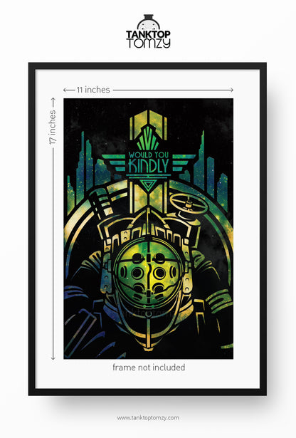 Bioshock 11x17 (Galaxy Style)