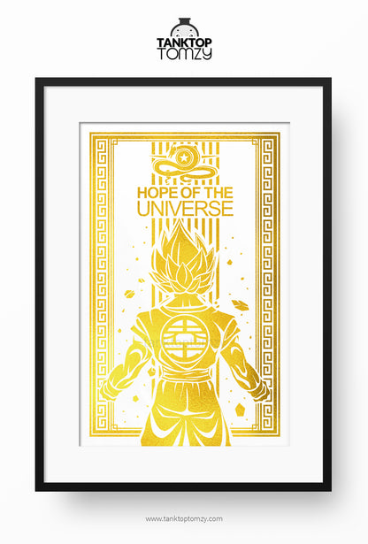 Goku 11x17 (Foil Style)