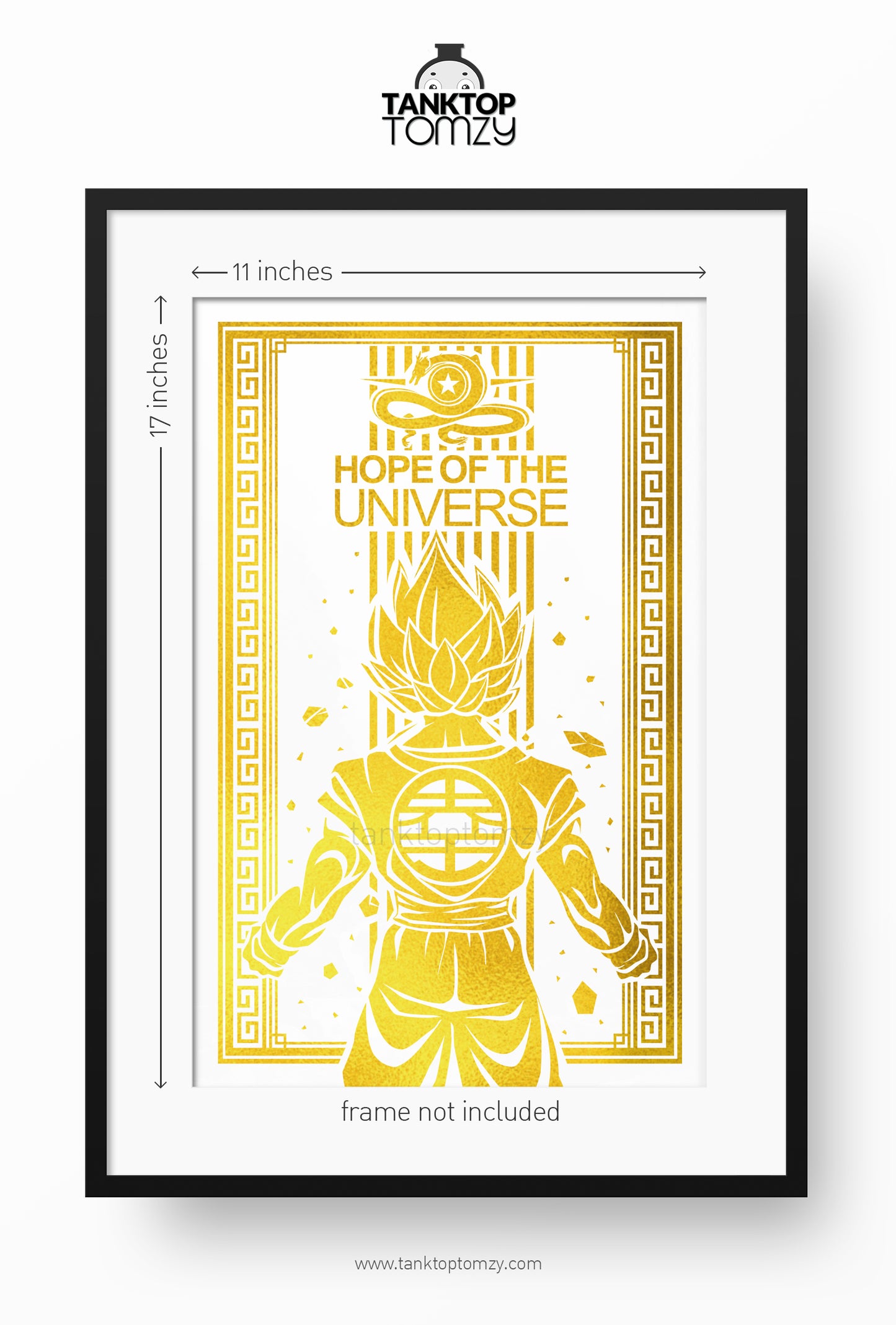 Goku 11x17 (Foil Style)