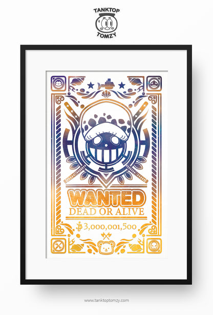 One Piece Heart Crew 11x17 (Galaxy Style)