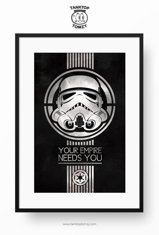 S,Trooper 11x17 (Galaxy Style)