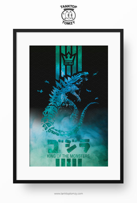 Godzilla 11x17 (Galaxy Style)