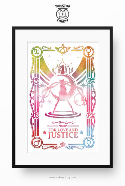 Sailormoon 11x17 (Galaxy Style)