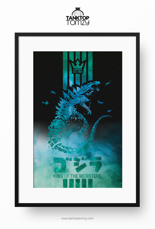 Godzilla 11x17 (Galaxy Style)