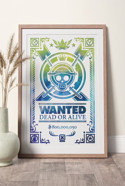 Straw Hat Pirates Classic 11x17 (Galaxy Style)