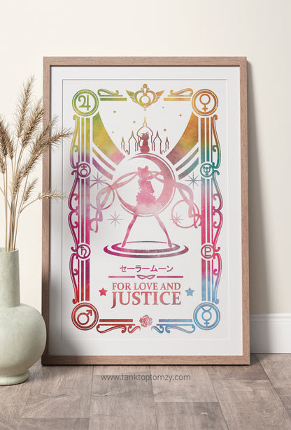 Sailormoon 11x17 (Galaxy Style)
